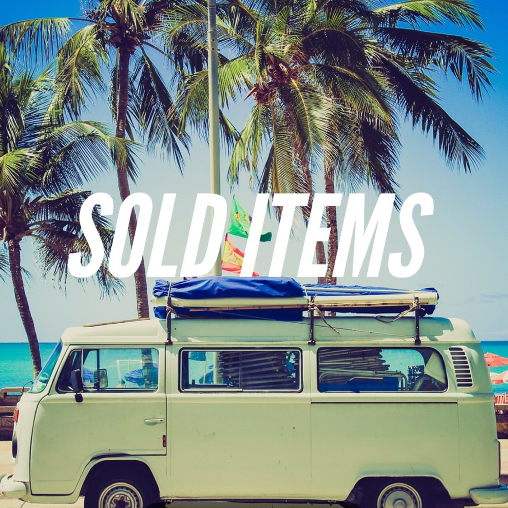 These items have sold, let's clear out the rest